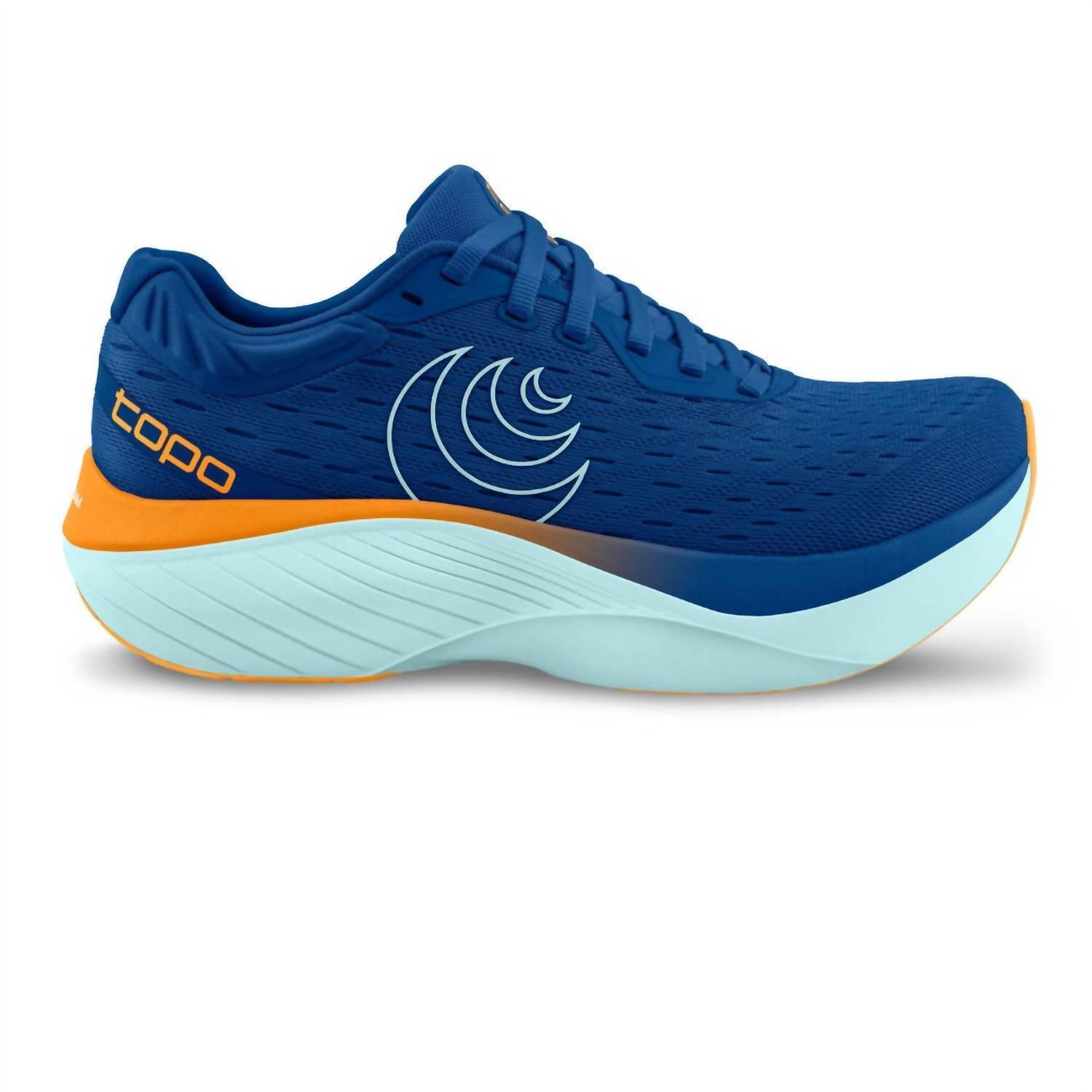 New Topo Athletic Men's Atmos Shoes In Blue/Orange